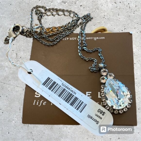 Sorrelli Rhinestone Pendant and Earrings, Necklace new with tag, both for $85.00 - Picture 1 of 6